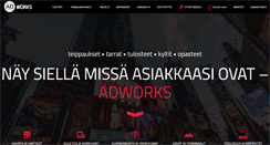 Desktop Screenshot of adworks.fi