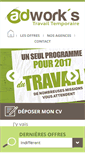Mobile Screenshot of adworks.fr